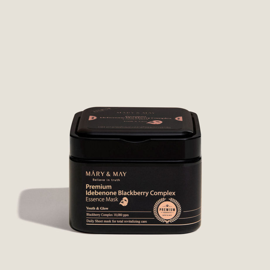 Mary&May Premium Idebenone Blackberry Complex Essence Mask 20EA/250g thumbnail
