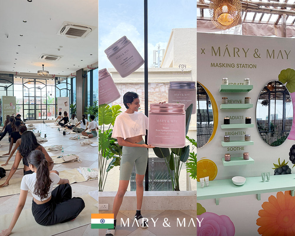 AIDKOREA COMPANY INC’s Mary&May Concludes Exclusive Wellness Yoga Project in Mumbai, India – Leading the ‘Clean Beauty Wave’ with K-Beauty Spirit
