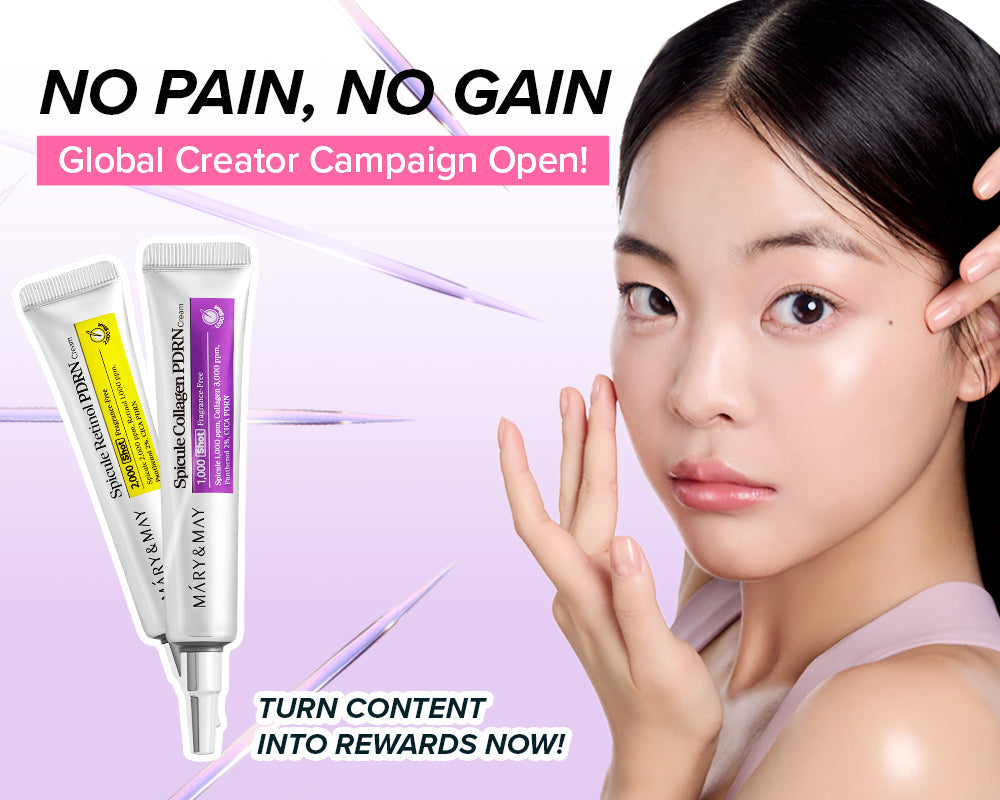 Mary&May Spicule PDRN Cream Duo launches large-scale global campaign, “No Pain, No Gain"