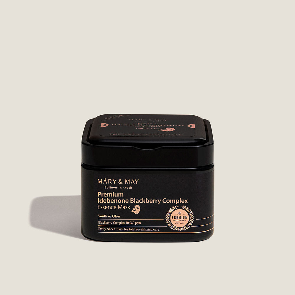 Mary&May Premium Idebenone Blackberry Complex Essence Mask 20EA/250g