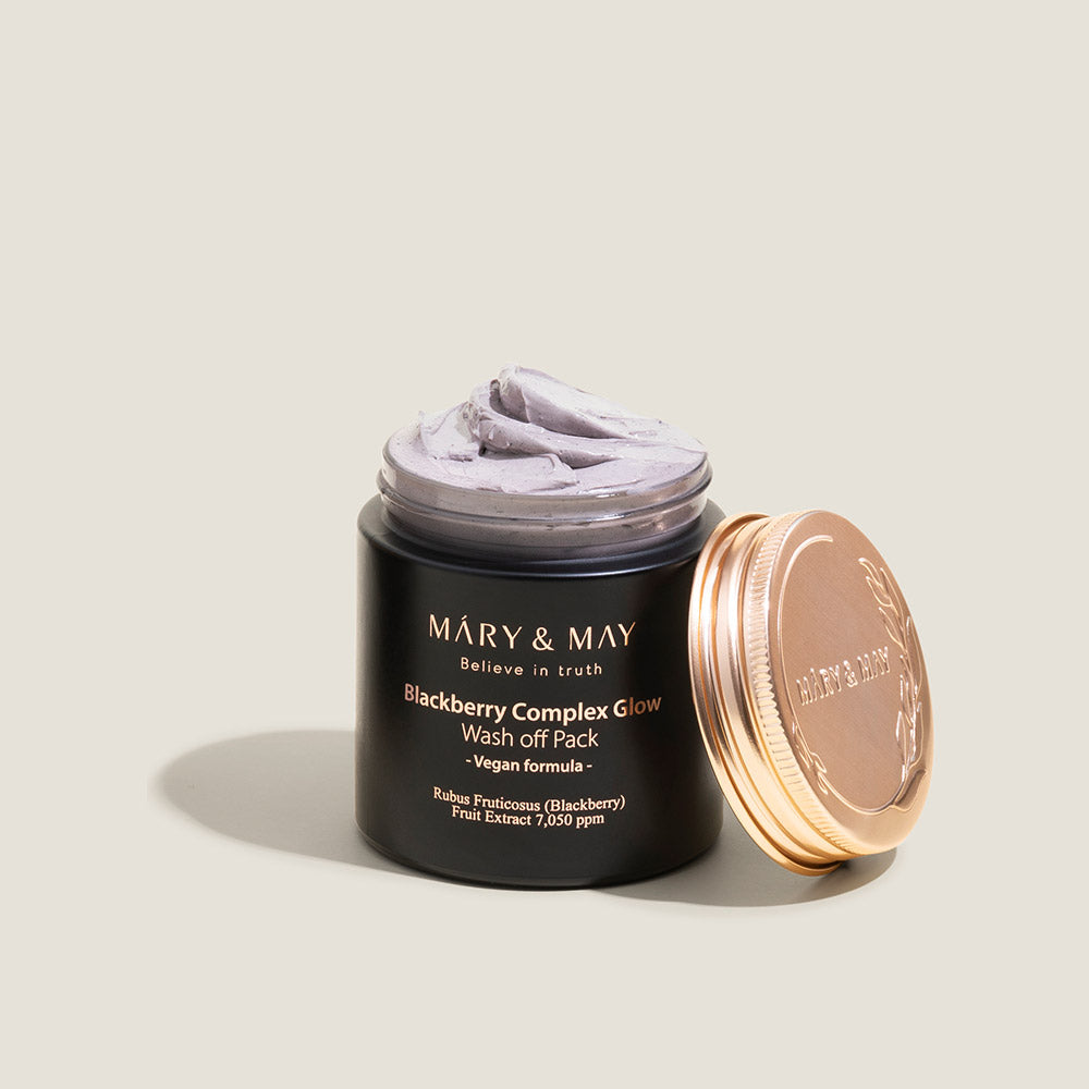 Mary&May Vegan Blackberry Complex Glow Wash off Pack 125g