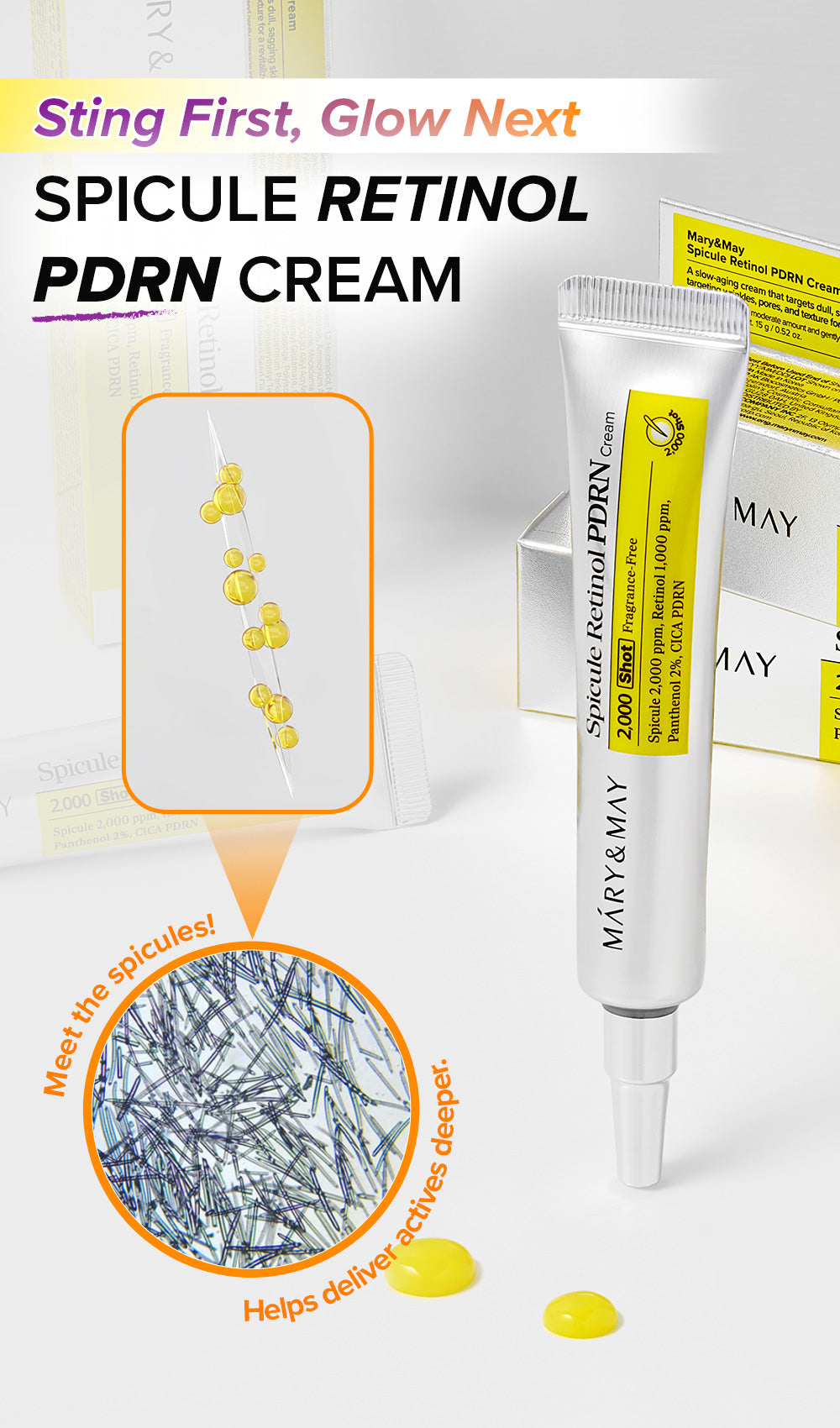 [Amazon Hot Selling🔥] Spicule Retinol PDRN Cream
