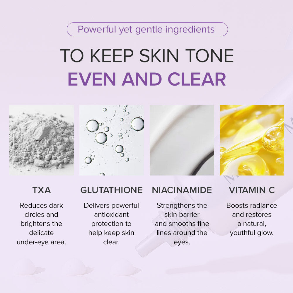 glutathione for dark circles GLUTANEX Glow Therapy Eye Cream 30ml – Brightening & Anti-Wrinkle Eye Care main image 0