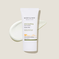 Mary&May Vegan CICA Soothing Sun Cream SPF50+ PA++++