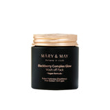 Mary&May Vegan Blackberry Complex Glow Wash off Pack 125g